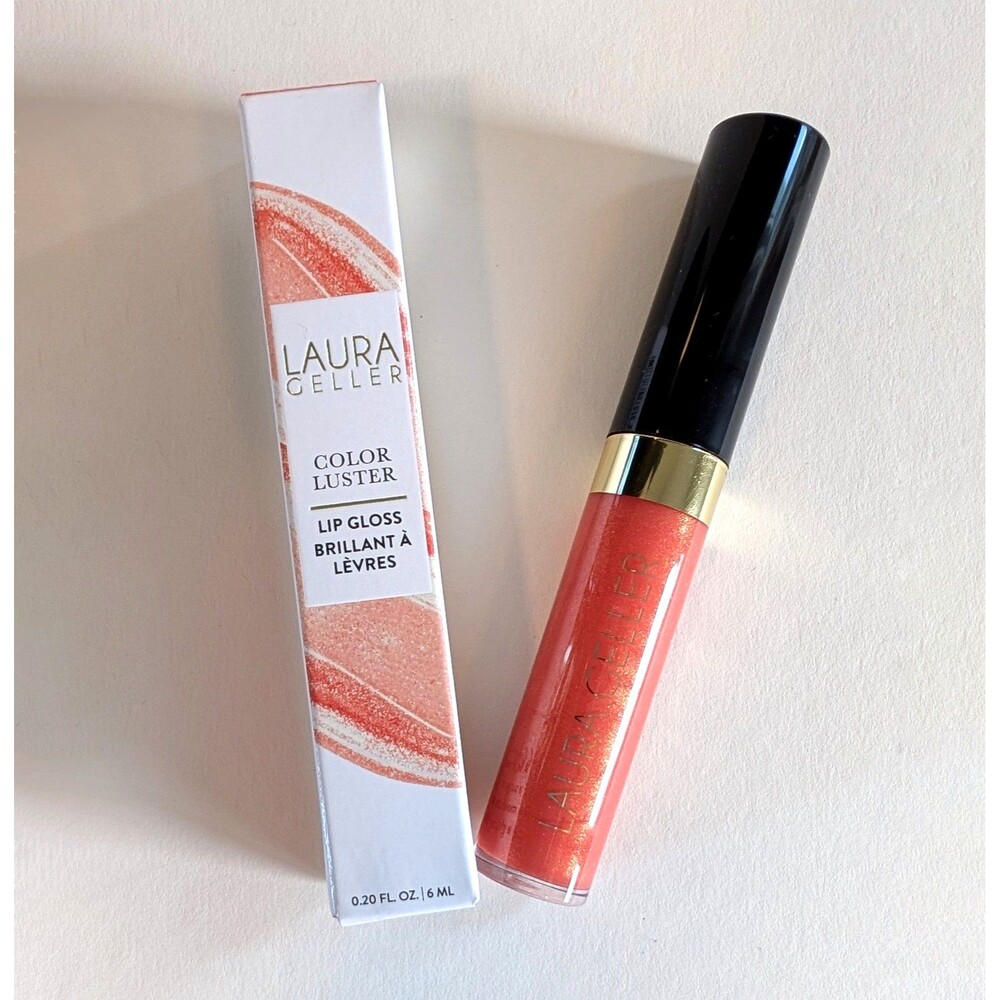 LAURA GELLER Color Luster Lip Gloss -Honey Caramel, Moisturizing, Plumping Gloss